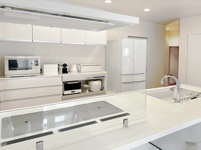 リフォームしたおしゃれなキッチン