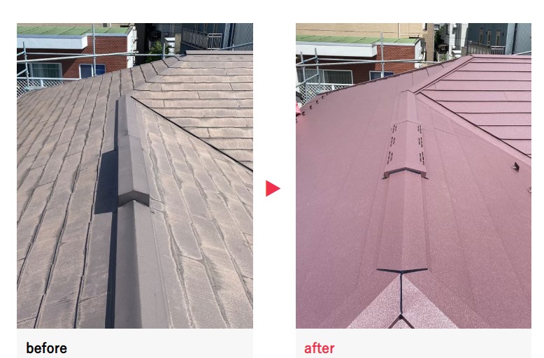 株式会社クラスリフォームの屋根塗装事例