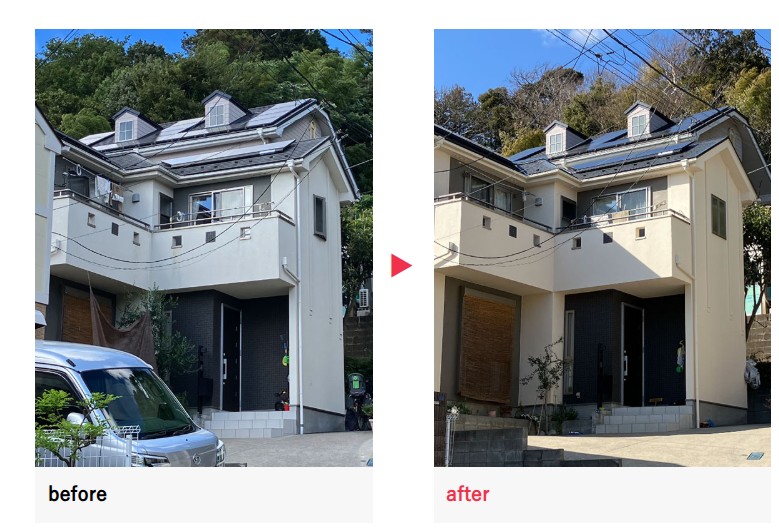 株式会社クラスリフォームの外壁塗装事例